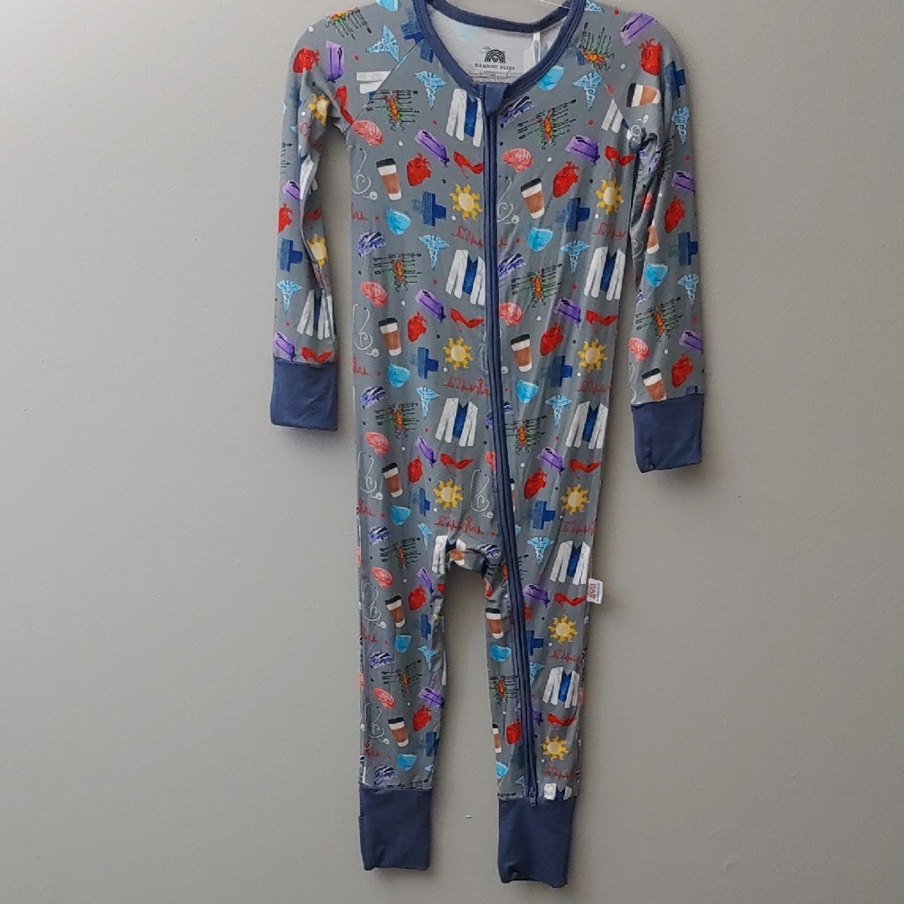 BNWT Bamboo Bliss 3T Grey's Anatomy Zippy